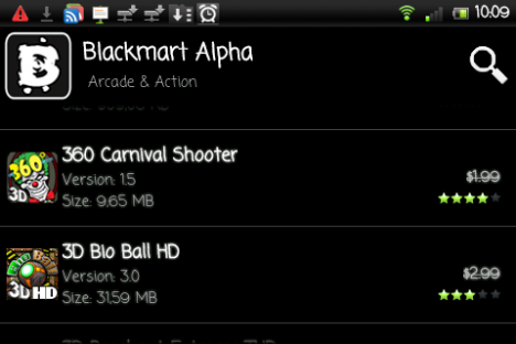 Blackmart alpha free app download pc